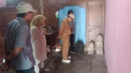 DINAS KEBUDAYAAN KABUPATEN GUNUNGKIDUL MENINJAU LOKASI PENEMUAN ARCA